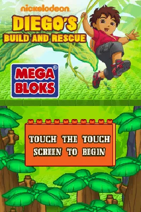 Diego's Build and Rescue (USA) screen shot title